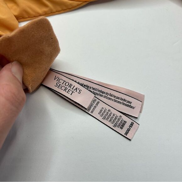 Victoria's Secret Orange t-shirt push-up full coverage Bra 36DD - Picture 8 of 11